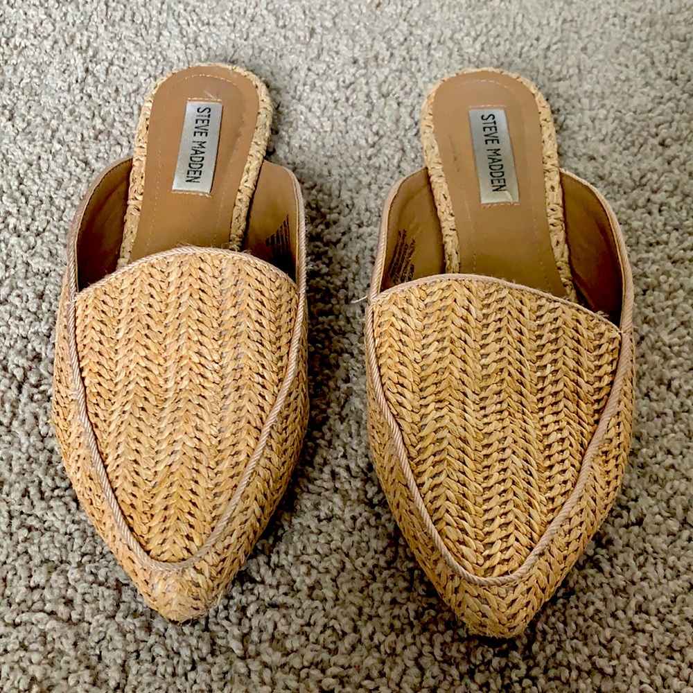 Steve Madden Woven Mules